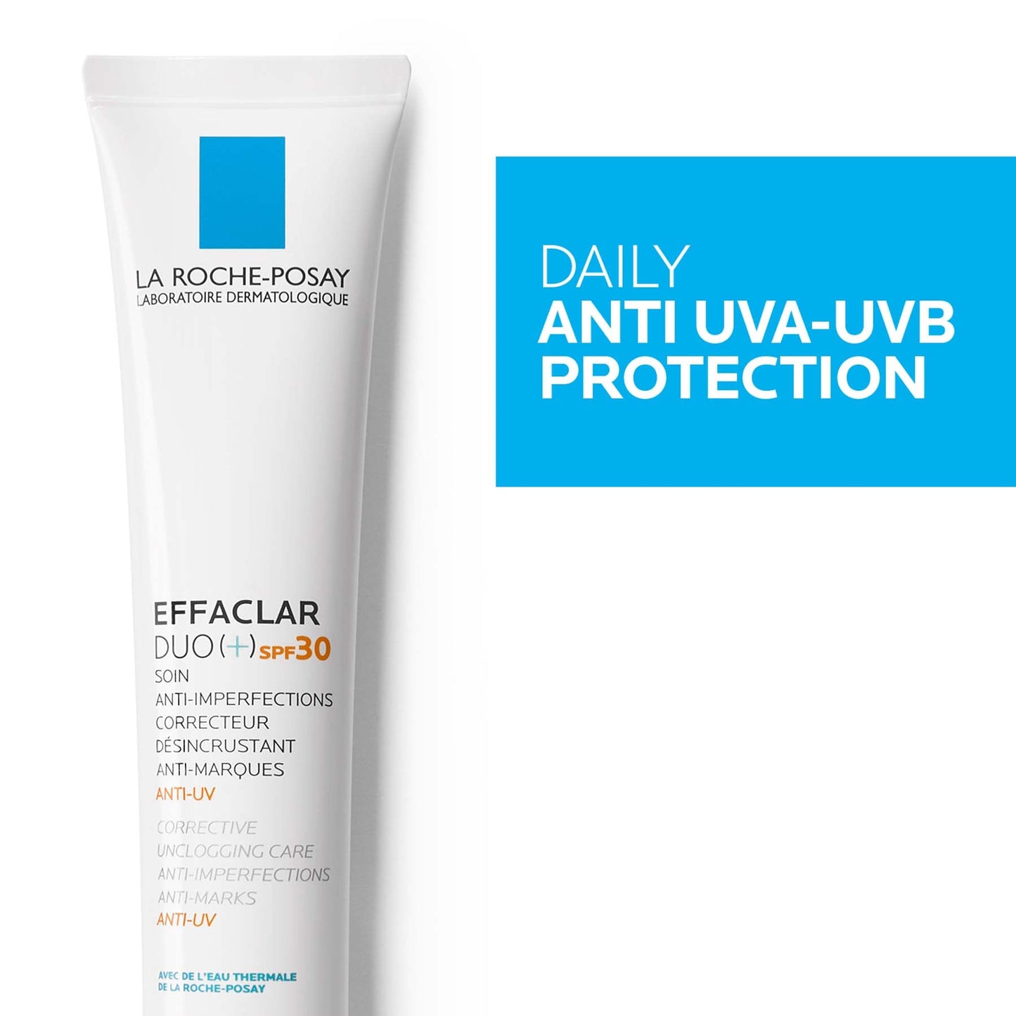 La Roche-posay Effaclar Duo+ Spf30 Acne Treatment Cream for Oily and Acne Prone Skin 40ml