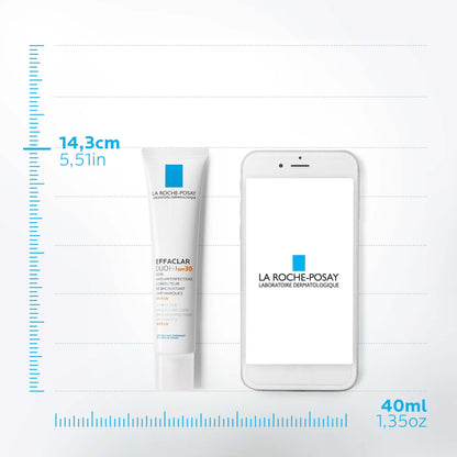 La Roche-Posay Effaclar Duo+ SPF30 Acne Treatment Cream for Oily and Acne-Prone Skin 40ml