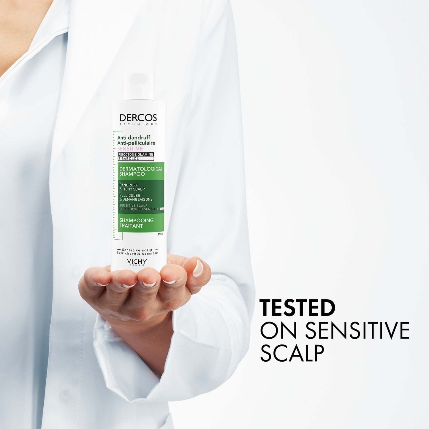 Vichy Dercos Anti-Dandruff Shampoo for Sensitive Scalp 200ml