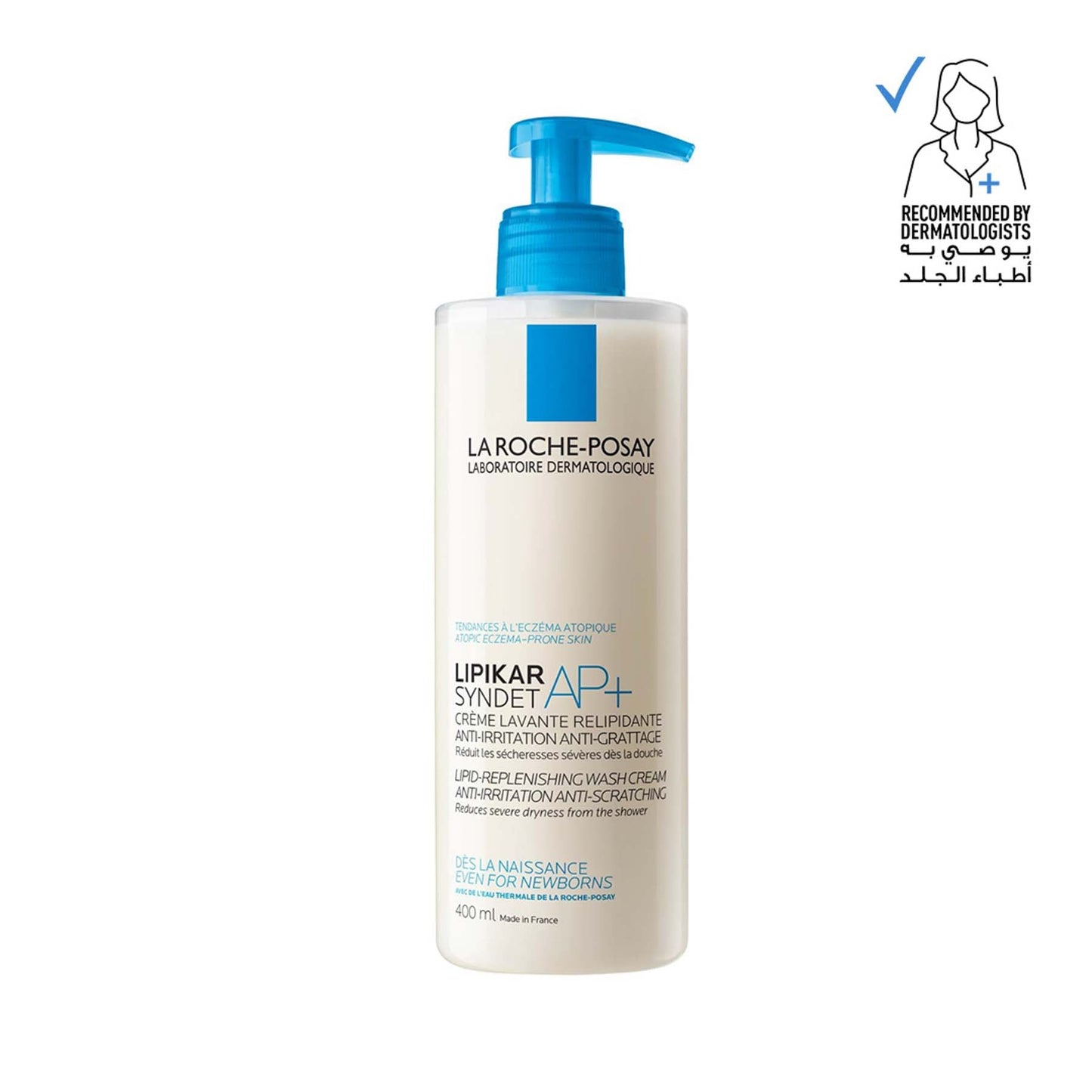 La Roche-Posay Lipikar Syndet AP+ Body Wash for Eczema-Prone Skin 400ml