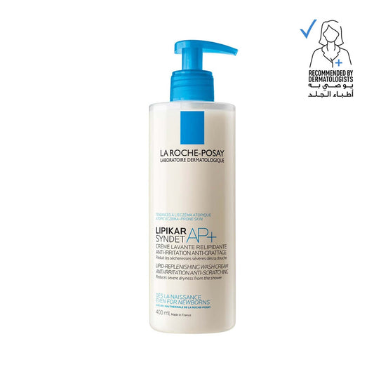 La Roche-Posay Lipikar Syndet AP+ Body Wash for Eczema-Prone Skin 400ml