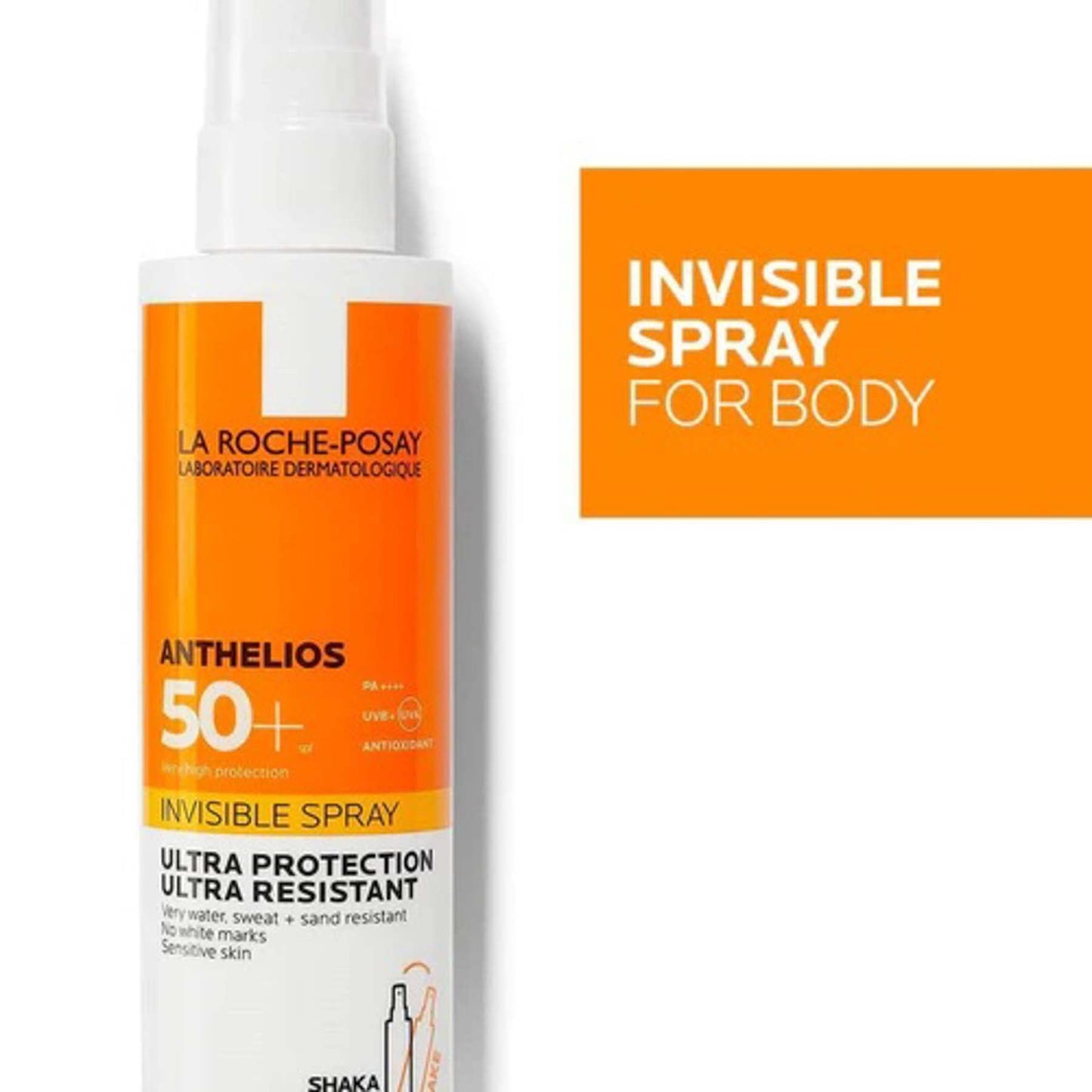La Roche-Posay Anthelios Invisible Sunscreen Body Spray SPF50+ 200ml