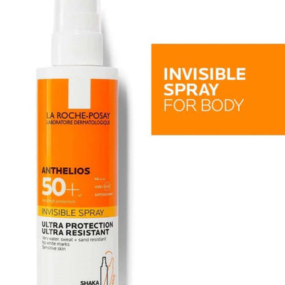 La Roche-Posay Anthelios Invisible Sunscreen Body Spray SPF50+ 200ml