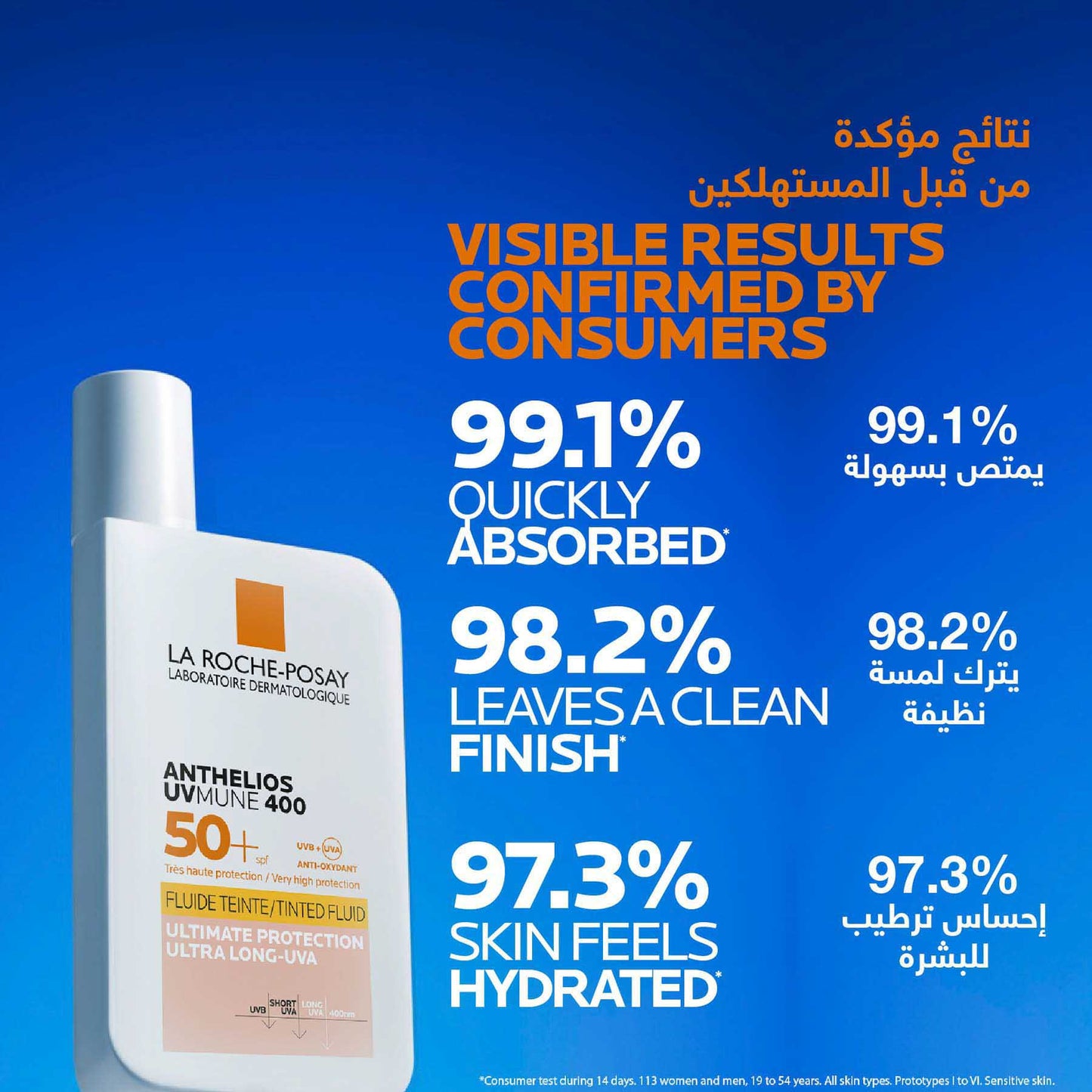 La Roche-Posay Anthelios UVMune 400 Invisible Tinted Sunscreen SPF50+ 50ml