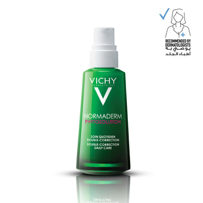Vichy Normaderm Phytosolution Double Correction Daily Care Moisturiser for Oily & Acne Skin With Salicylic Acid 50ml