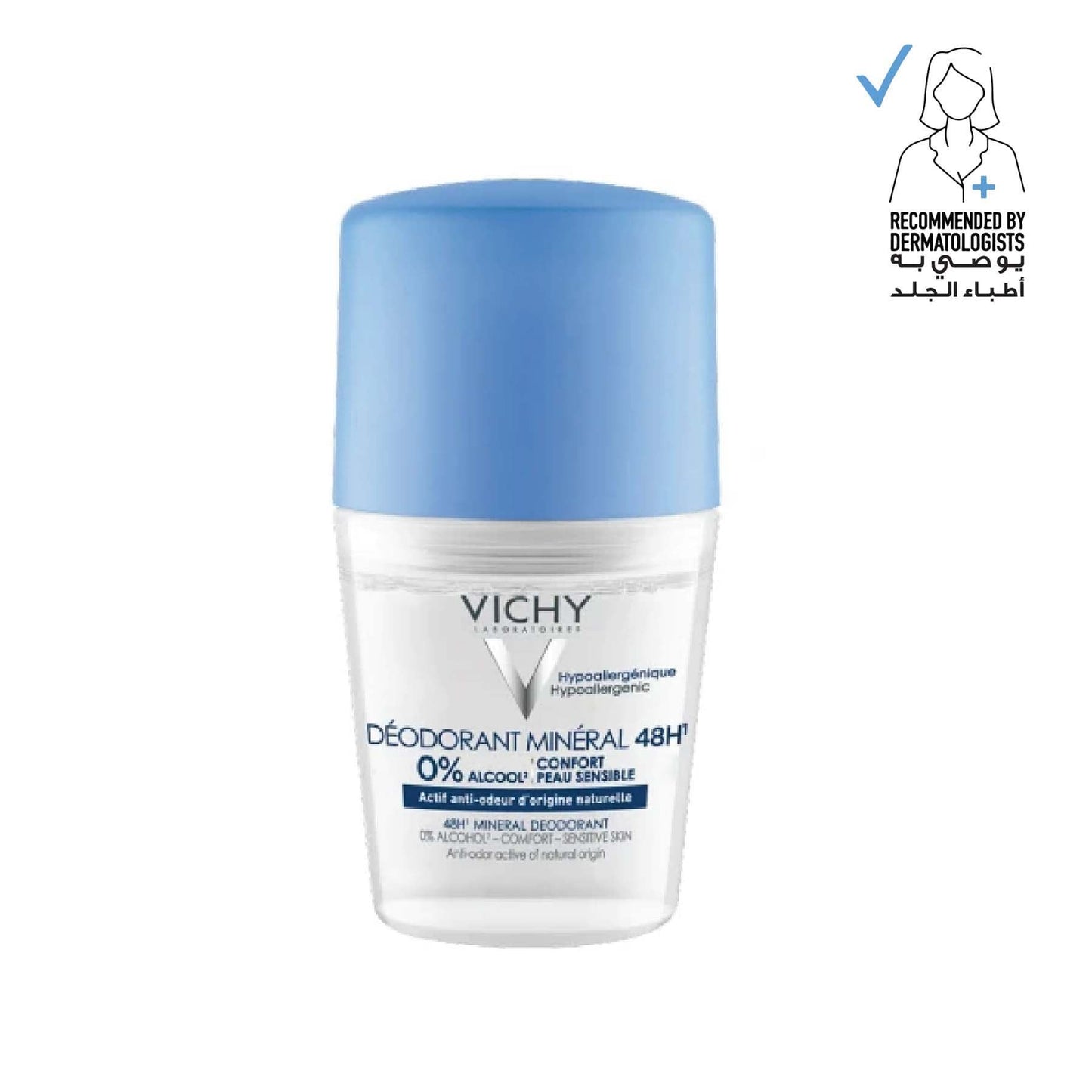 Vichy 48 Hours Mineral Aluminium-Free Deodorant 50ml