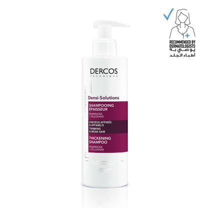 Vichy Dercos Densi-Solutions Hair Thickening Shampoo for Weak and Thinning Hair 250ml