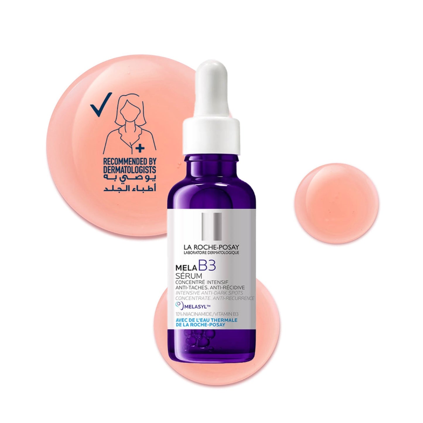 La Roche-posay Mela B3 Anti-dark Spots Concentrate Serum With Niacinamide for All Skin Types 30ml