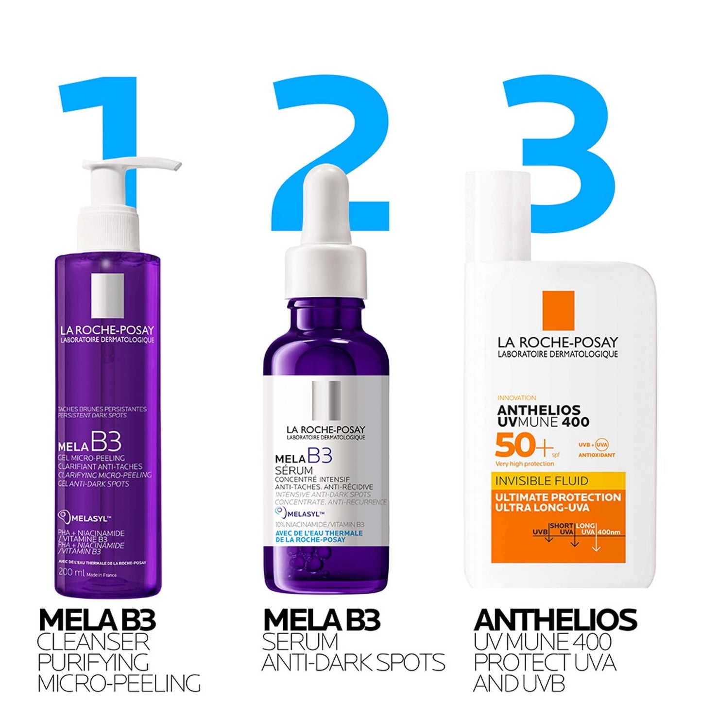 La Roche-posay Mela B3 Anti-dark Spots Concentrate Serum With Niacinamide for All Skin Types 30ml