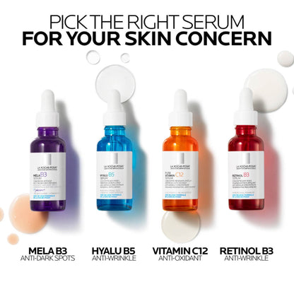 La Roche-posay Mela B3 Anti-dark Spots Concentrate Serum With Niacinamide for All Skin Types 30ml