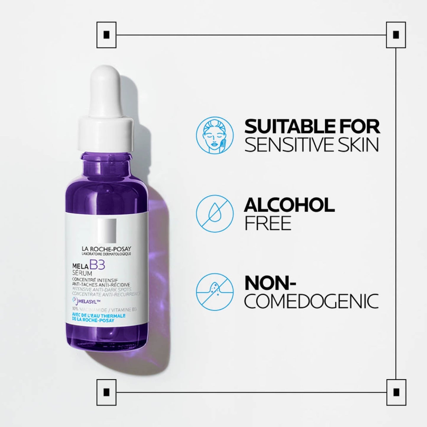 La Roche-posay Mela B3 Anti-dark Spots Concentrate Serum With Niacinamide for All Skin Types 30ml