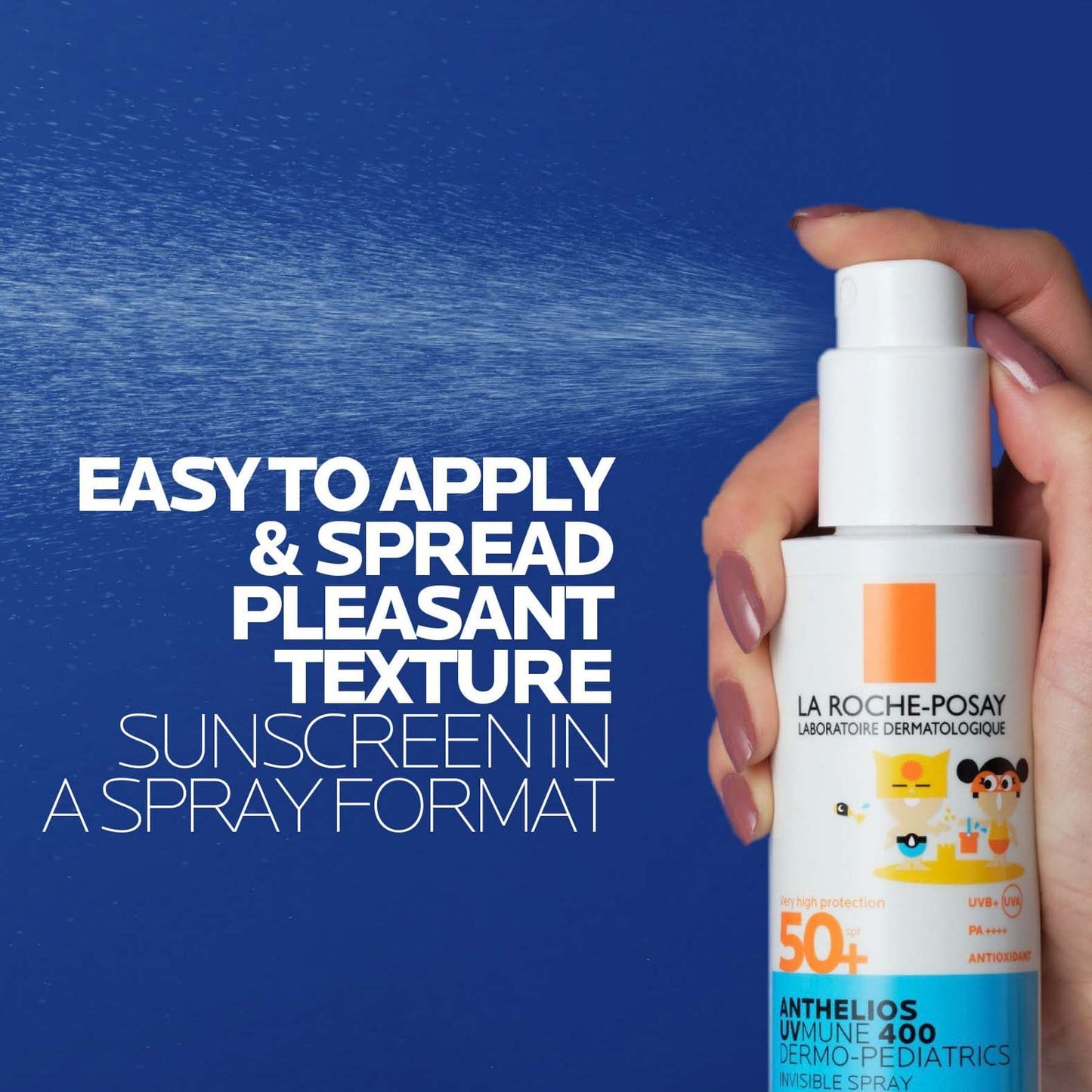 La Roche-Posay Anthelios UVMune 400 Dermo-Pediatrics Invisible Spray SPF50+ 200ml