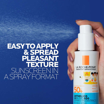 La Roche-Posay Anthelios UVMune 400 Dermo-Pediatrics Invisible Spray SPF50+ 200ml