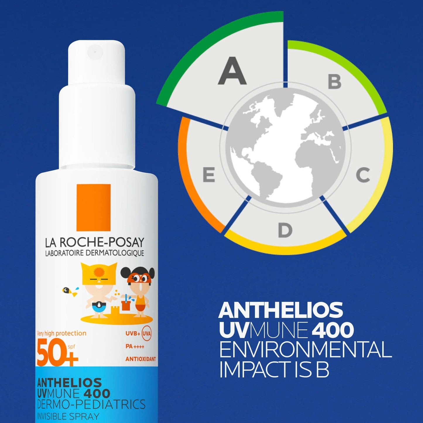 La Roche-Posay Anthelios UVMune 400 Dermo-Pediatrics Invisible Spray SPF50+ 200ml