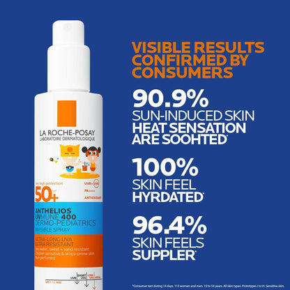 La Roche-Posay Anthelios UVMune 400 Dermo-Pediatrics Invisible Spray SPF50+ 200ml