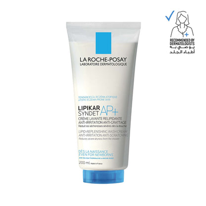 La Roche-posay Lipikar Syndet Ap+ Body Wash for Eczema Prone Skin 200ml