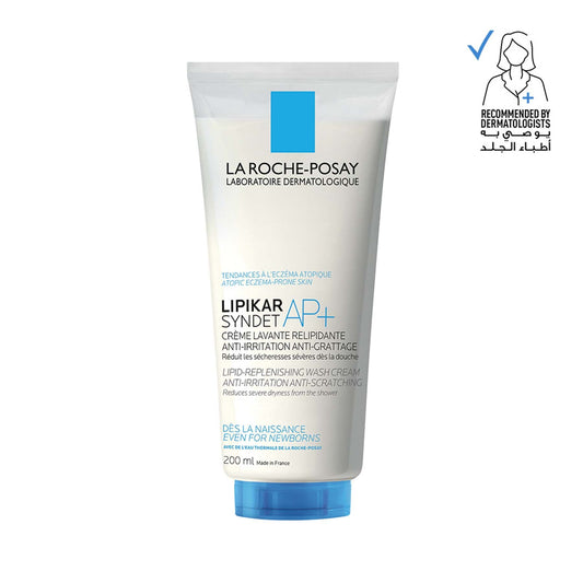 La Roche-Posay Lipikar Syndet AP+ Body Wash for Eczema-Prone Skin 200ml