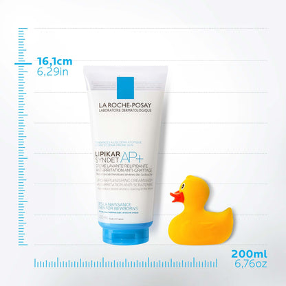 La Roche-posay Lipikar Syndet Ap+ Body Wash for Eczema Prone Skin 200ml