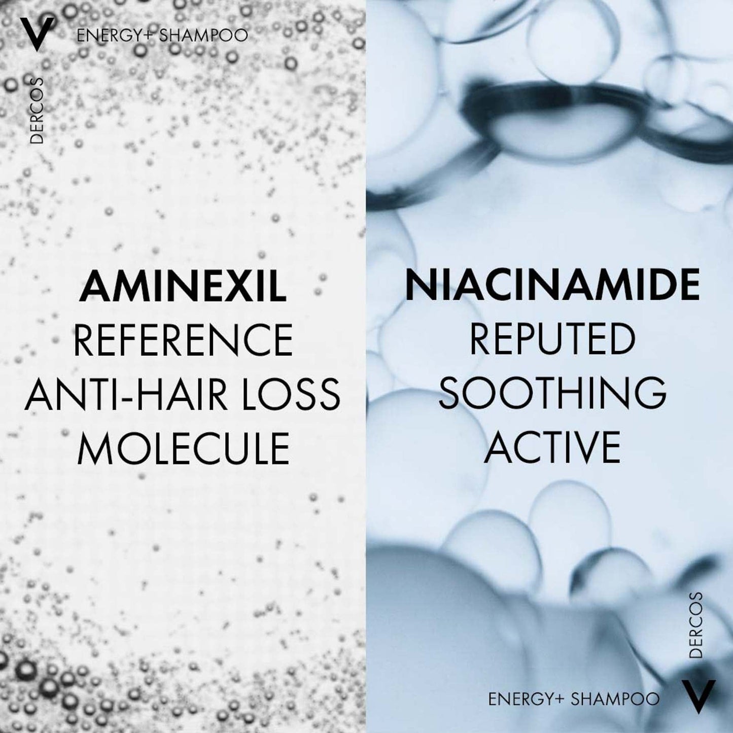 Vichy Dercos Energy+ Stimulating and Anti-Hair Loss Shampoo with Aminexil 400ml