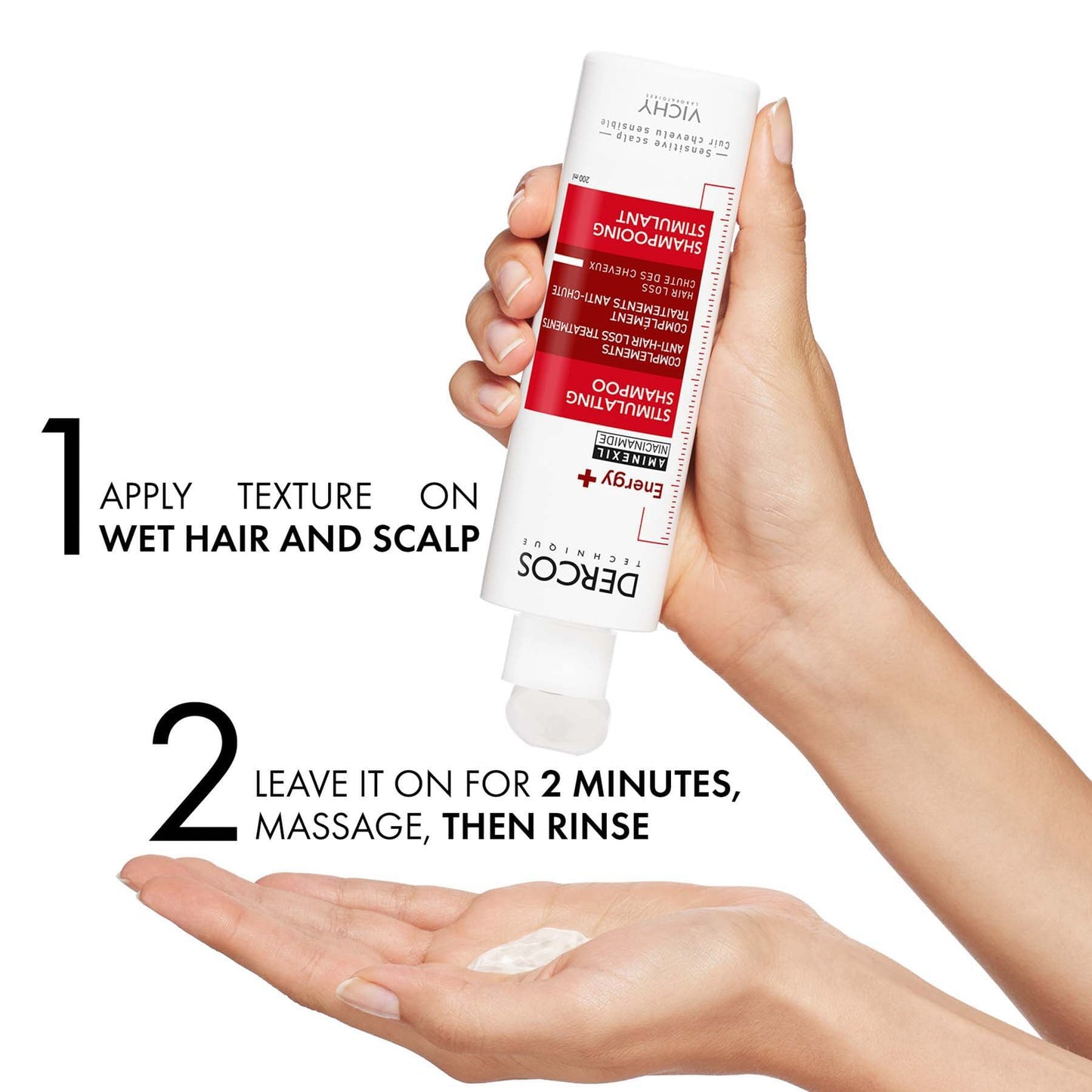 Vichy Dercos Energy+ Stimulating and Anti-Hair Loss Shampoo with Aminexil 400ml