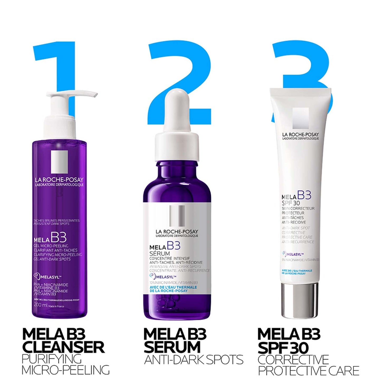 La Roche-Posay Mela B3 Anti-Dark Spots Concentrate Cream SPF30 with Niacinamide for All Skin Types 40ml