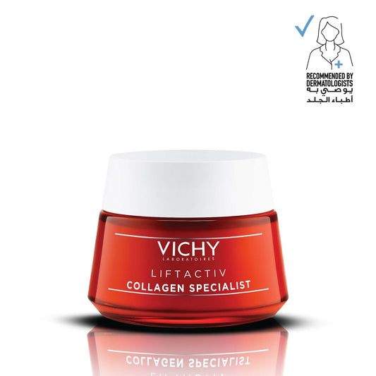 Vichy Liftactiv Collagen Specialist Day Cream Anti-Ageing Face Moisturiser 50ml