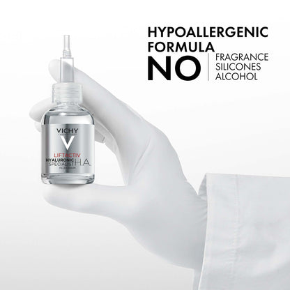 Vichy Liftactiv Supreme HA Filler Hyaluronic Acid Serum to Reduce Wrinkles, Plump & Smooth 30ml
