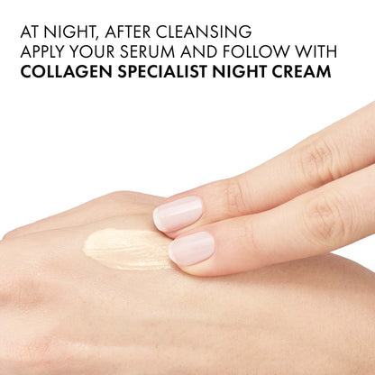 Vichy Liftactiv Collagen Specialist Night Cream Anti-Ageing Face Moisturiser 50ml