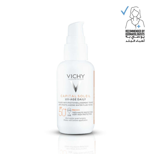 Vichy Capital Soleil UV-Age Tinted Anti-Ageing Sunscreen SPF50+ with Niacinamide 40ml