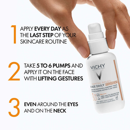 Vichy Capital Soleil UV-Age Tinted Anti-Ageing Sunscreen SPF50+ with Niacinamide 40ml