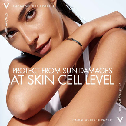 Vichy Capital Soleil Invisible Fluid Sunscreen Spray SPF50+ for Face and Body 200ml