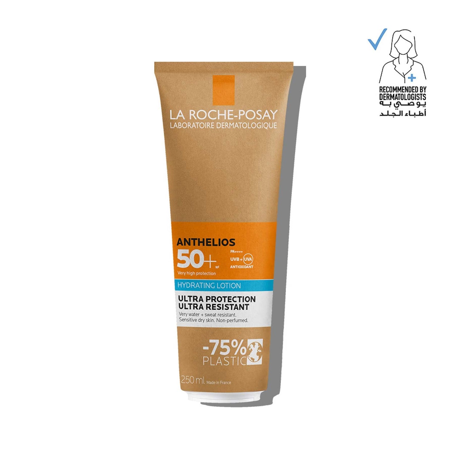 La Roche-Posay Anthelios Hydrating Lotion Sunscreen SPF50+ for Face and Body 250ml