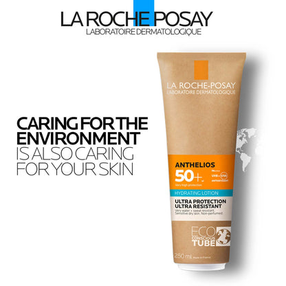 La Roche-Posay Anthelios Hydrating Lotion Sunscreen SPF50+ for Face and Body 250ml