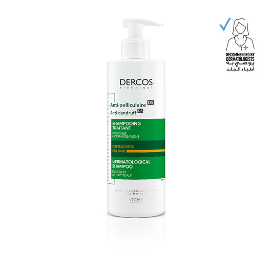 Vichy Dercos Anti-Dandruff Shampoo for Dry Hair 390ml