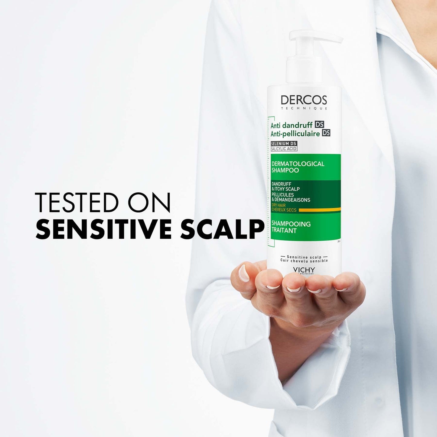 Vichy Dercos Anti-Dandruff Shampoo for Dry Hair 390ml