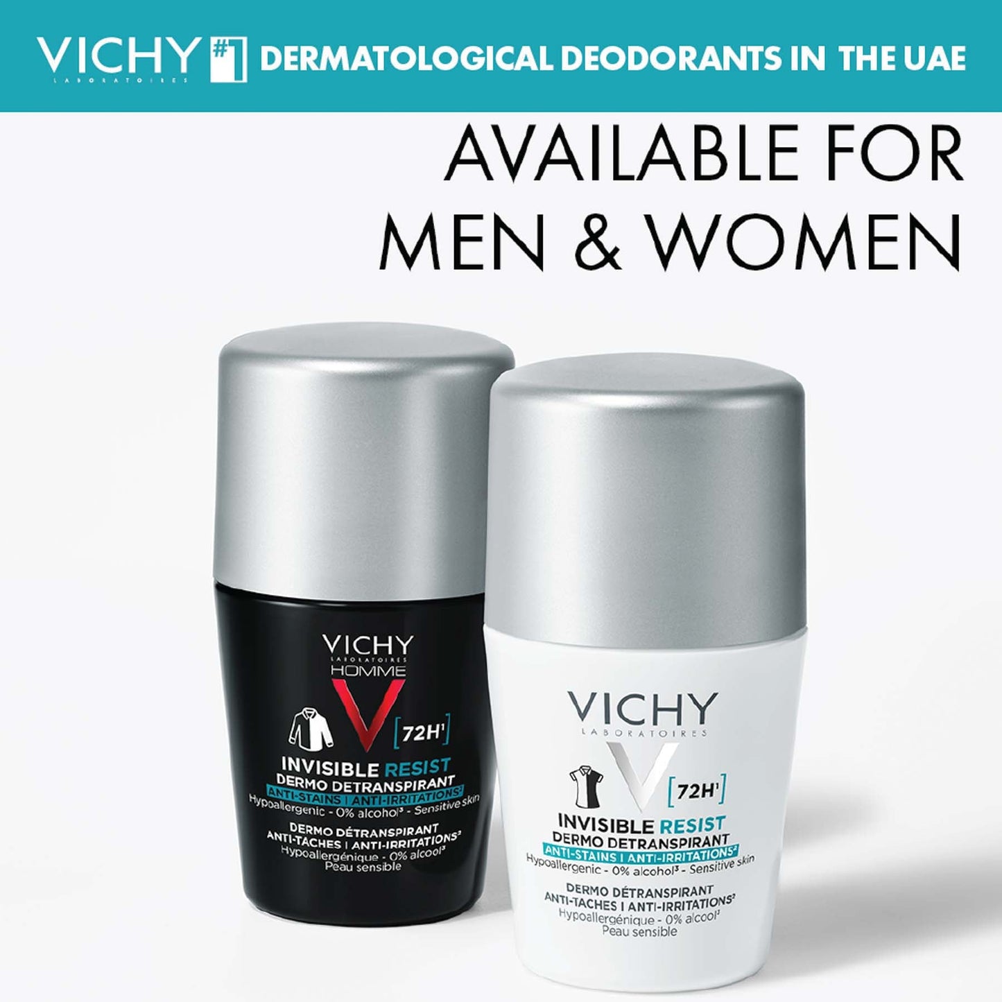 Vichy 72 Hours Invisible Resist Deodorant for Women 50ml
