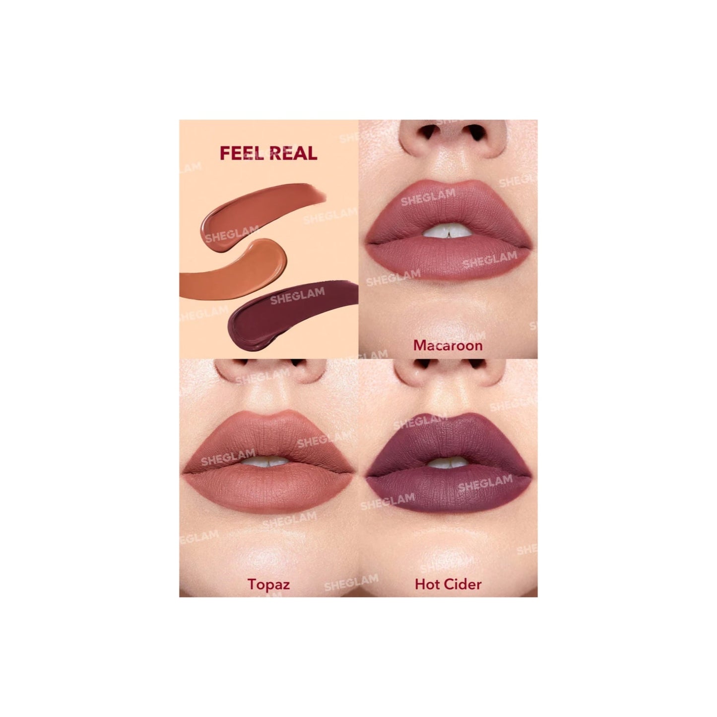 Sheglam Matte Allure Mini Liquid Lipstick Set (3 pc)