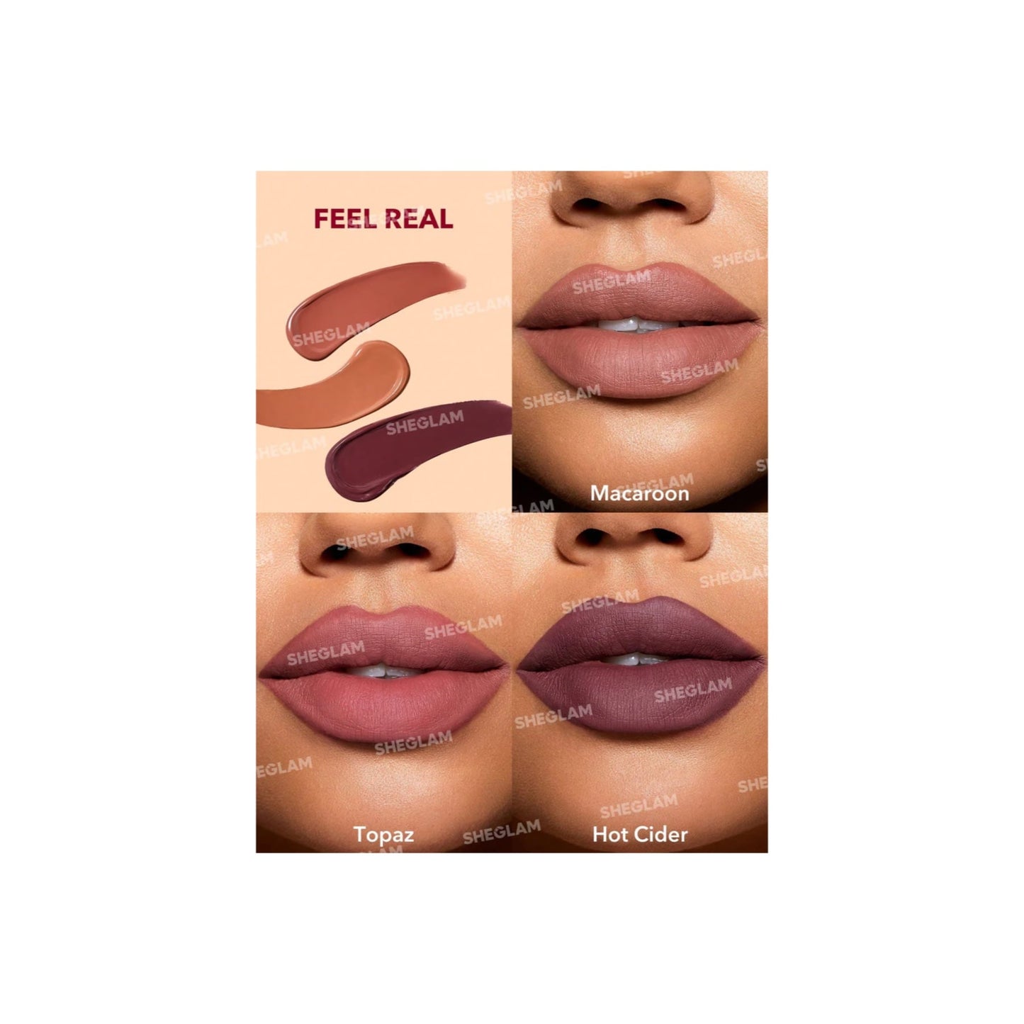 Sheglam Matte Allure Mini Liquid Lipstick Set (3 pc)
