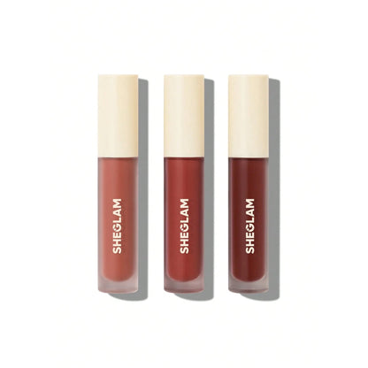 Sheglam Matte Allure Mini Liquid Lipstick Set (3 pc)
