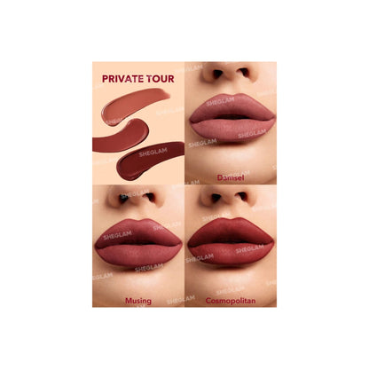 Sheglam Matte Allure Mini Liquid Lipstick Set (3 pc)