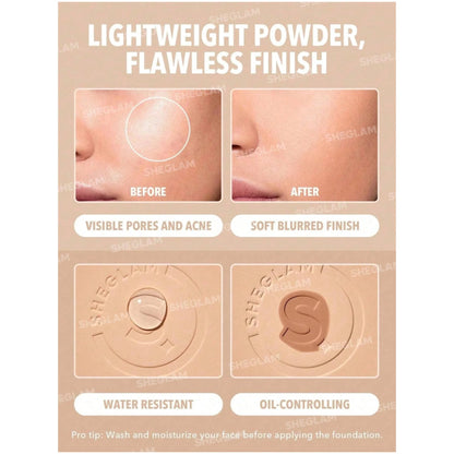 Sheglam Skin-Focus High Coverage Powder Foundation