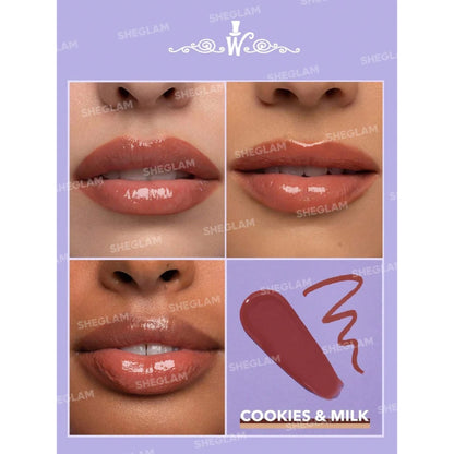 Sheglam Willy Wonka Cocoa Kiss Lip Duo