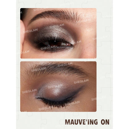 Sheglam Jazy Jigsaw Eyeshadow Palette - 8 shades