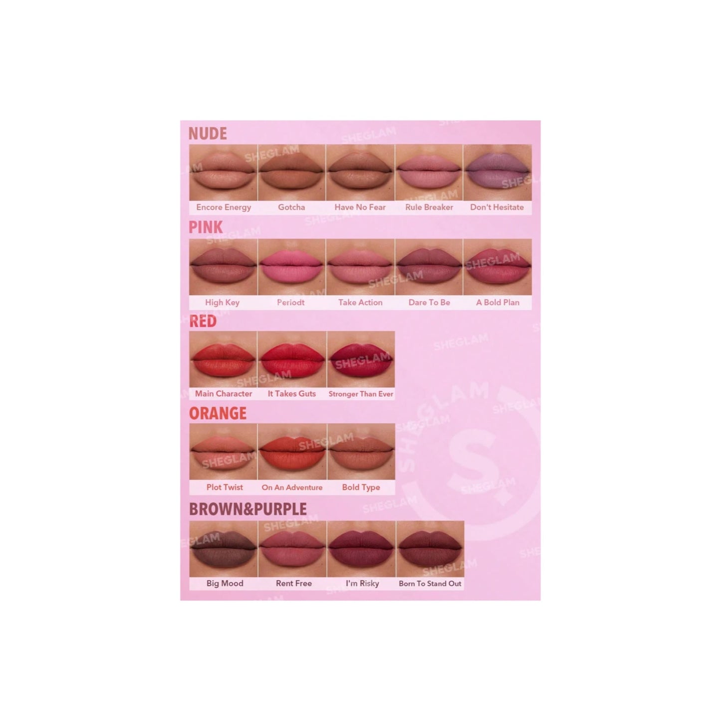 Sheglam Dynamatte Boom Long-lasting Matte Lipstick