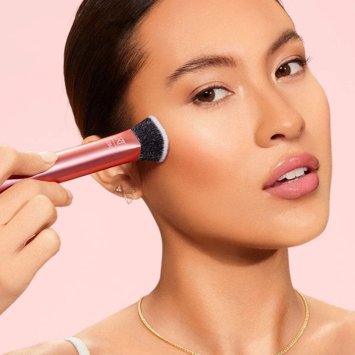 Real Techniques Face Base Makeup Brush Kit, 4 Piece Set