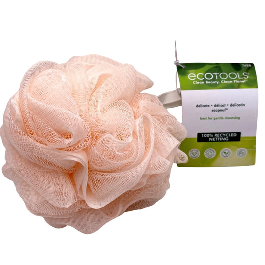 EcoTools EcoNet Delicate Recycled Body Puff Pink