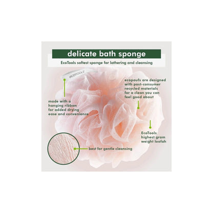 EcoTools Delicate EcoPouf 1pc