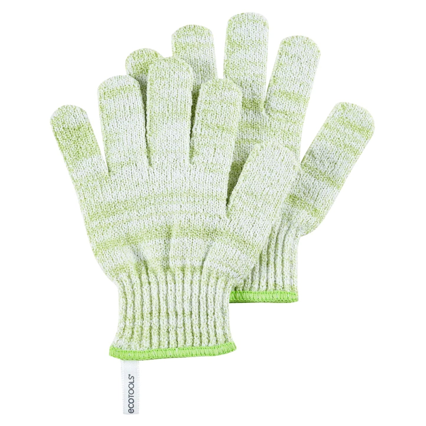 EcoTools Recycled Exfoliating Bath & Shower Gloves Green 1 Pair