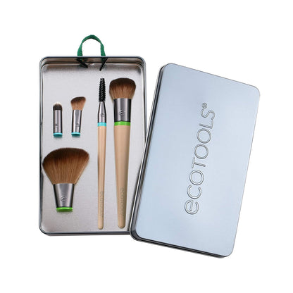 EcoTools Interchangeables Daily Essentials Total Face Makeup Brush Kit