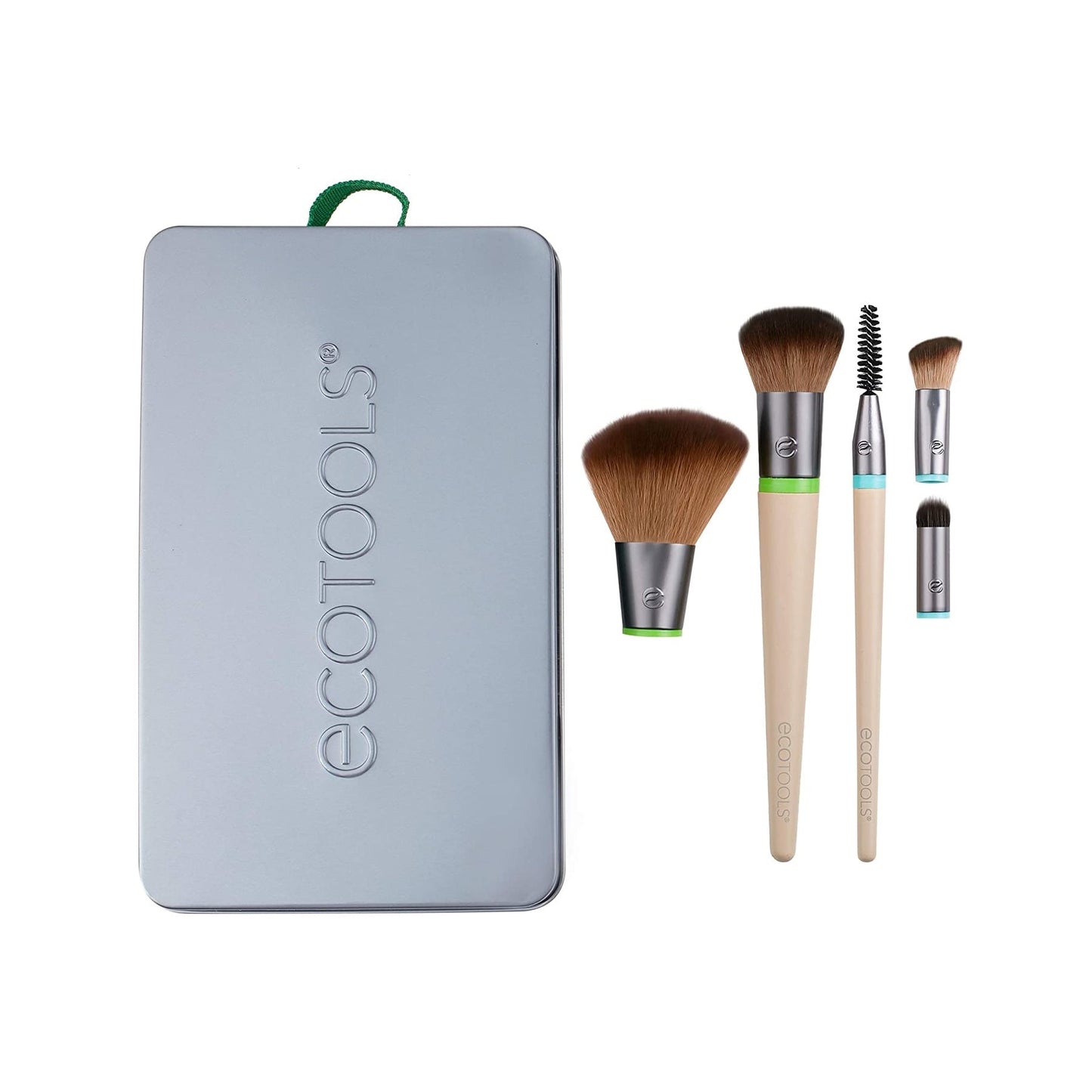 EcoTools Interchangeables Daily Essentials Total Face Makeup Brush Kit